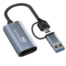 캡쳐보드 닌텐도 스위치 hdmi 방송용 외장 내장형 캡처보드 4k 비디오 캡처 카드 usbtype-c 비디오 캡처 장치 1080p 라이브 방송, 여자