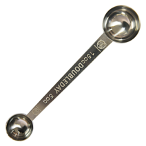 더블데이 스테인레스 양면 계량 스푼(5ml/15ml) / 파우더 분말 시리얼 소스 양념, 양면 계량스푼 15ml/5m/, 1개