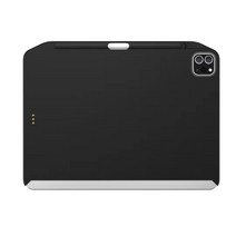ebook리더기 이북 북 전자책 단말기 전자북SwitchEasy CoverBuddy 연필 홀더 커버 케이스 2022 iPad Pro11 12.9 스마트 키보드 폴리오 매직 호환 가, 02 Black, 06 2022 iPad Pro 11