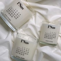[아이노브] 시그니처 컨테이너캔들 소이캔들 / 인테리어 집들이선물 답례품, 9oz, 레터링 변경, 블랑쉬