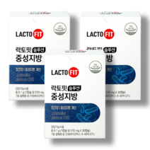 종근당건강 락토핏 솔루션 중성지방 30캡슐 3박스 락토바실러스 리스펙타 질 유산균