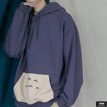 가바바 남성 후드티 뿔 달린 후드 포인트 후드긴팔티 G54511