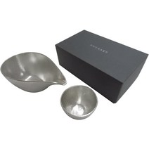 노우사쿠 주석잔 세트(대) 사케잔 술잔 세트, 대