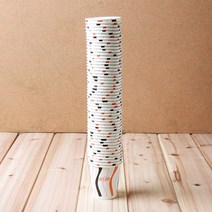 이라이프 카페일회용컵 6온스 카페 커피 종이컵 50P