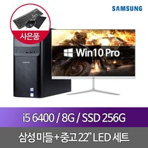 DB400T7B i5 6400 8G SSD256GB 22인치 WIN10PRO, 단품, 단품