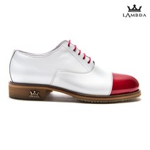 명품골프화 람다 골프화 포르토 레드화이트_남성