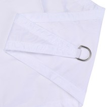 방수 사각 그늘막 썬쉐이드 차광막 옥상 팬션 정원 천막 테라스 차단막 옥상 그늘막 타프 그늘막 텐트 추석 선물, 3*3m, 하얀