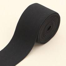 탄력고무줄 컬러고무줄 메탈고무줄 허리 벨트 고무줄 고무줄끼우개, 울 38mm블랙, 03. 컬러 고무줄