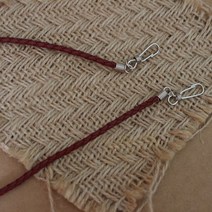 MOOLDN 고급 꼬임 가죽 마스크줄 마스크끈 마스크 스트랩