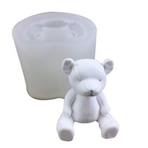 곰돌이몰드 실리콘몰드제작 수제 탁상 장식품 만들기위한 3 차원 금형 곰 토끼 고양이 모양의 공예 예술 실리콘 금형110343, Style6