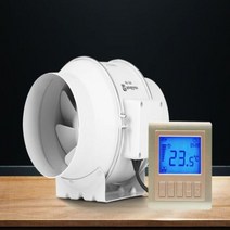 고기 환풍기 급배기 덕트 소형 환풍기 주방 배기 팬, HF-100S(4인치구경100mm)무선원격제어