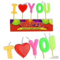 예쁜기념일초 생일초 이니셜초 케이크데코 알파벳