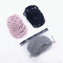 고무줄 밴드 머리끈 20개