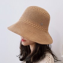 투라인내추럴 벙거지 버킷햇 보넷 여성 여름 모자