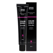 [아모스] 칼라제닉 프리즘믹스 80ml (산화제없음), 핑크