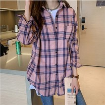 스타일아유 상위판매-가을체크남방[A9A6BL006A]