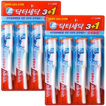 닥터세닥 슈퍼슬림 칫솔 초극세모, 4개, 2개