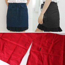 카페 허리 랩앞치마 미니 옆트임 편한 앞치마 직원#pro6897EA, 쿠팡 브라운, 쿠팡 본상품선택