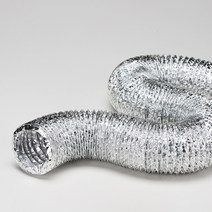 배기관 150파이 - 1m 알루미늄 자바라 연통 국산, 1