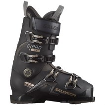 Salomon 살로몬 스키부츠 S​Pro HV 120 Ski Boots 2024, Black/Titanium/Beluga, 27.5