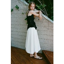 [국내배송]자라 ZARA 벌룬 미디 스커트 - 컬러 : 화이트379521