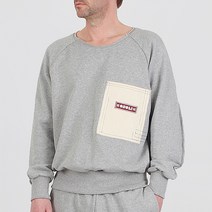 [준우아웃도어] 오쏠리 멜란지 스웨트 셔츠