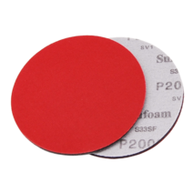 태양연마 스펀지사포 선폼 5인치 레드, 2000번