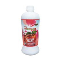 세미 아이스티 시럽 복숭아향 2kg, 세미 아이스티 시럽 복숭아향 2k