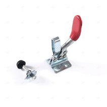 매미고리 걸쇠 목공클램프 목재 고정 수동 크램프 잠금장치 빗장걸이 훅 오도시 시건장치 토글 걸고리형 퀵그립 만력기 지그 바이스 목공용수공구 수평형201