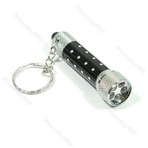 Key Ring Keychain BLA의 키 체인 용 Ultra Bright Mini 5 LED 손전등 토치