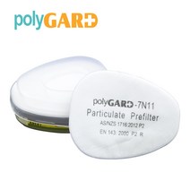 방진마스크 방진필터 결합용 리테이너 5N11 어댑터 커버 폴리가드 510 20개입