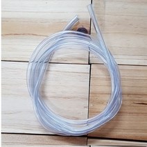 PVC튜브 (내경4mm 외경6mm 길이1m) 어항용 비닐관 투명비닐호스