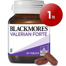 Blackmores 와와마켓 호주산 직송 Blackmores 블랙모어스 발레리안 포르테 60정 수면 건강 관리 1팩