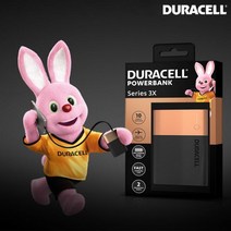 듀라셀 보조배터리 파워뱅크 시리즈 3X (9750mAh)