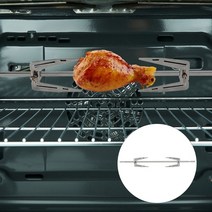 꼬지 기계 꼬치 머신 구이 그릴 터키 바베큐 에어 프라이어 로티세리 치킨 포크 스틱 스테인레스 스틸 리프, 01 Black