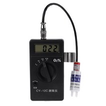 전문 휴대용 O2 산소 농도 측정기 고정밀 감지기 MONINTOR CY-12C 가스 분석기, 기본