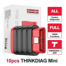 북스캐너 비파괴 스캔기 새로운 thinkcar thinkdiag 미니 자동 진단 도구 모든 자동차 전체 시스템 진단 평생 무료 obd2 읽기지우기 코드 오류, 10개