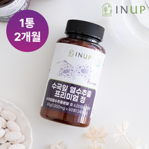 인업 수국잎 열수 추출물 프리미엄정 1000mg 60정, 1통