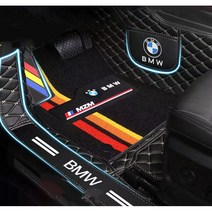 명카 BMW 바닥매트 바닥발판 코일매트 자동차발매트 2시리즈 3시리즈 4시리즈 5시리즈 6시리즈 7시리즈 X1 X2 X3 X4 X5 X6 X7 1시리즈 카매트, 블랙
