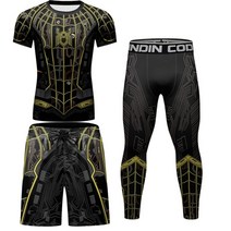 주짓수래쉬가드 레쉬가드 도복 파이터 MMA 운동복 훈련복권투 훈련복 정장 무에타이