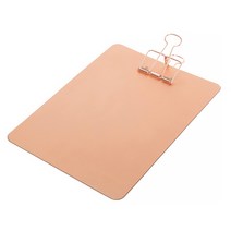 모던앳 메탈 골드 A5 클립보드, 1개, 로즈 골드