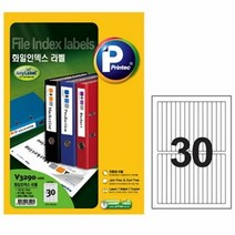 TCb 프린텍 애니라벨 V3290 (30칸) (100매), 단품