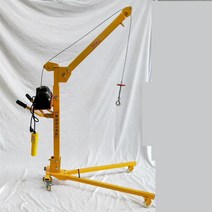수동 크레인 원치 접이식 호이스트 미니 이동식 차량, 전기 200kg