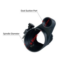 산업용 업소용 먼지 집진기 3D 드록 52mm 80mm 브러시 진공 청소기 조각 기계 집진기 커버 CNC 라우터 밀, 04 80mm