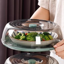 마켓통통 다용도 위생 푸드 음식 보관 커버 세트, 커버+받침 (1개)