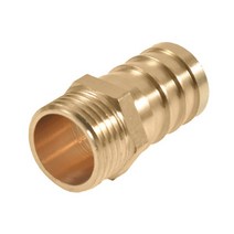 스프링쿨러 16mm 19mm 1/2 amp quot 수형 워터 호스 바브 커넥터 황동 구리 외부 와이어 파고다 파이프 조인트 1 개 내부 및, 02 19mm_01 2분의 1 '
