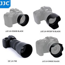캐논 RF 16mm 35mm 50mm 100-400mm EOS R6 R5 R3 RP R 대체 ET-74B ES-65B EW-65C 렌즈 그늘 보호대, [03] LH-ES65B