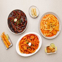 [천삼백케이] [라비퀸] 라비퀸 츄잇 떡볶이 3종세트(오리지널매콤까르보나라매운짜장), 04 츄잇 매운짜장맛 세트