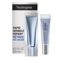 뉴트로지나 Neutrogena 래피드 링클 리페어 아이 크림 0.5 Fl oz 레티놀 히알루론산 안티에이징 다크서클 주름 다크스팟, RWR Eye Cream
