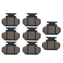 전동 킥보드 부품 Citycoco 할리 스쿠터 전기 브레이크 디스크 및 핸들 좌우 펌프 상하, Brake pad 4set A, 4개